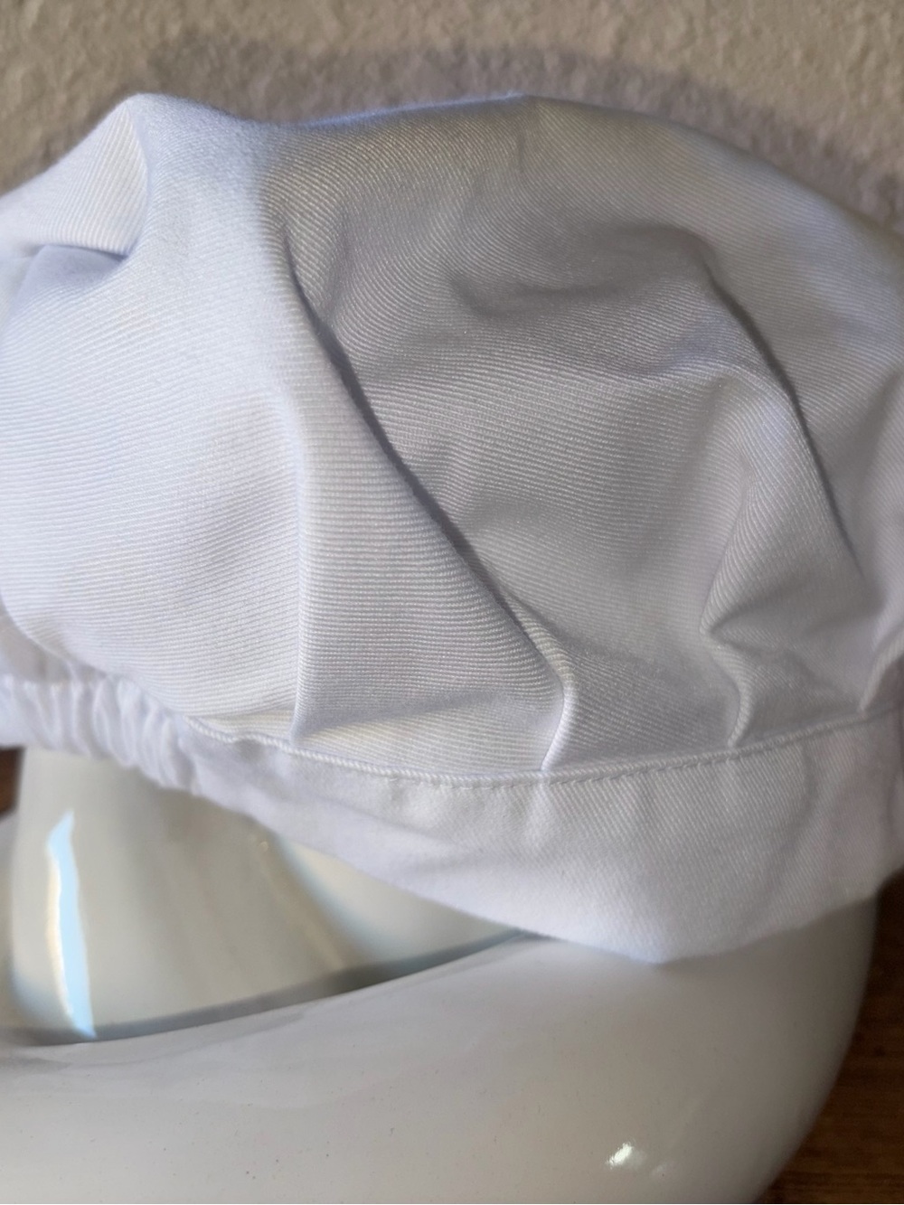 Kids Chef Hat LE CREUSET White Rainbow Logo Cotton Blend Youth Child - Picture 5 of 9
